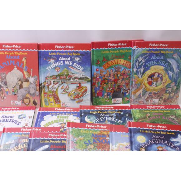 Fisher-Price, Little People Big Book, Lot, Picture Books, ~ 251016-WH 1379 - Picture 4 of 7